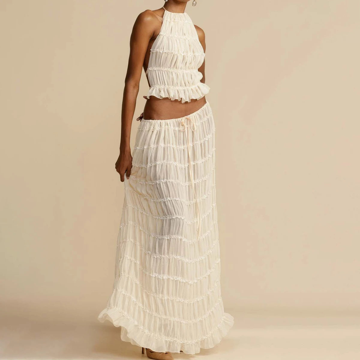 BELLA | HALTER & SKIRT SET
