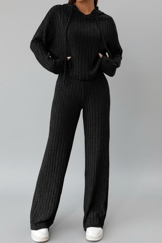 COSETTE | RIBBED LOUNGEWEAR TWO-PIECE SET