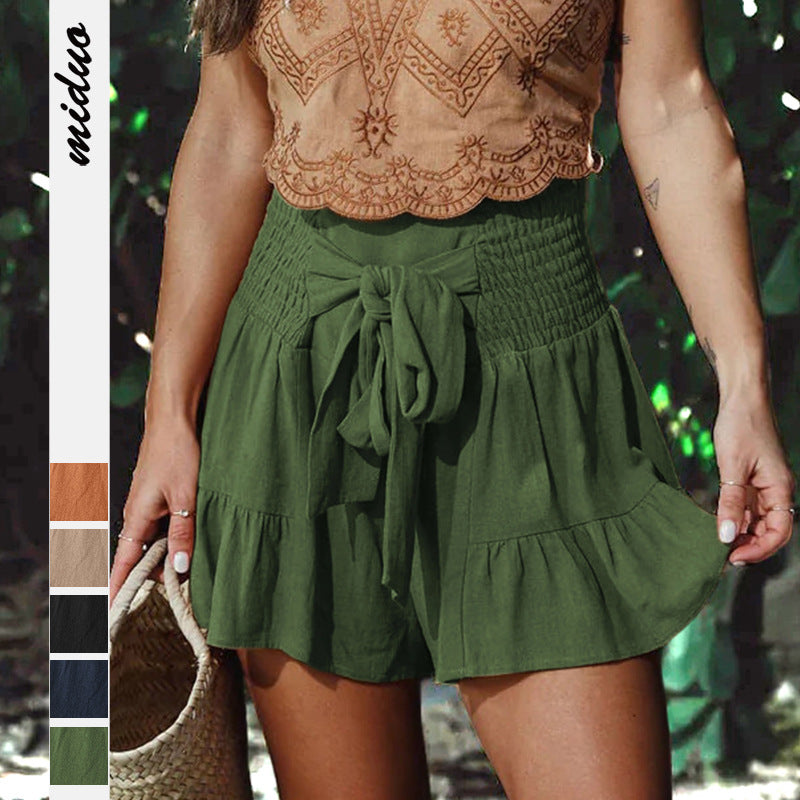 LULU | RUFFLE LACE-UP