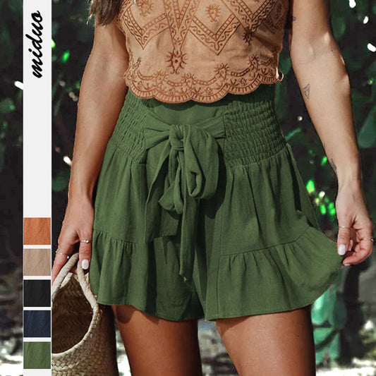 LULU | RUFFLE LACE-UP