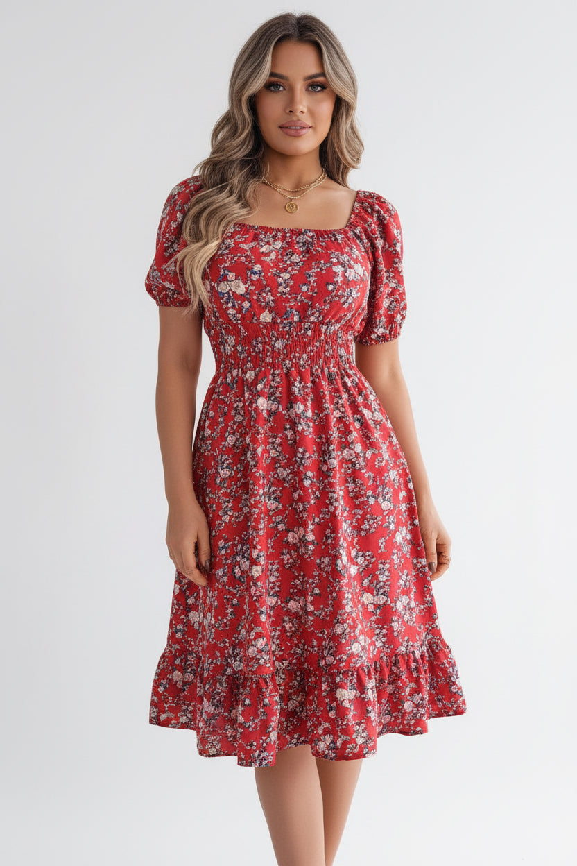 CHLOE | FLORAL SQUARE COLLAR