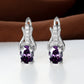 GARNET | CHAMPAGNE GOLD EAR CLIPS