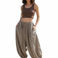 MARGOT | RETRO PLAID WIDE-LEG
