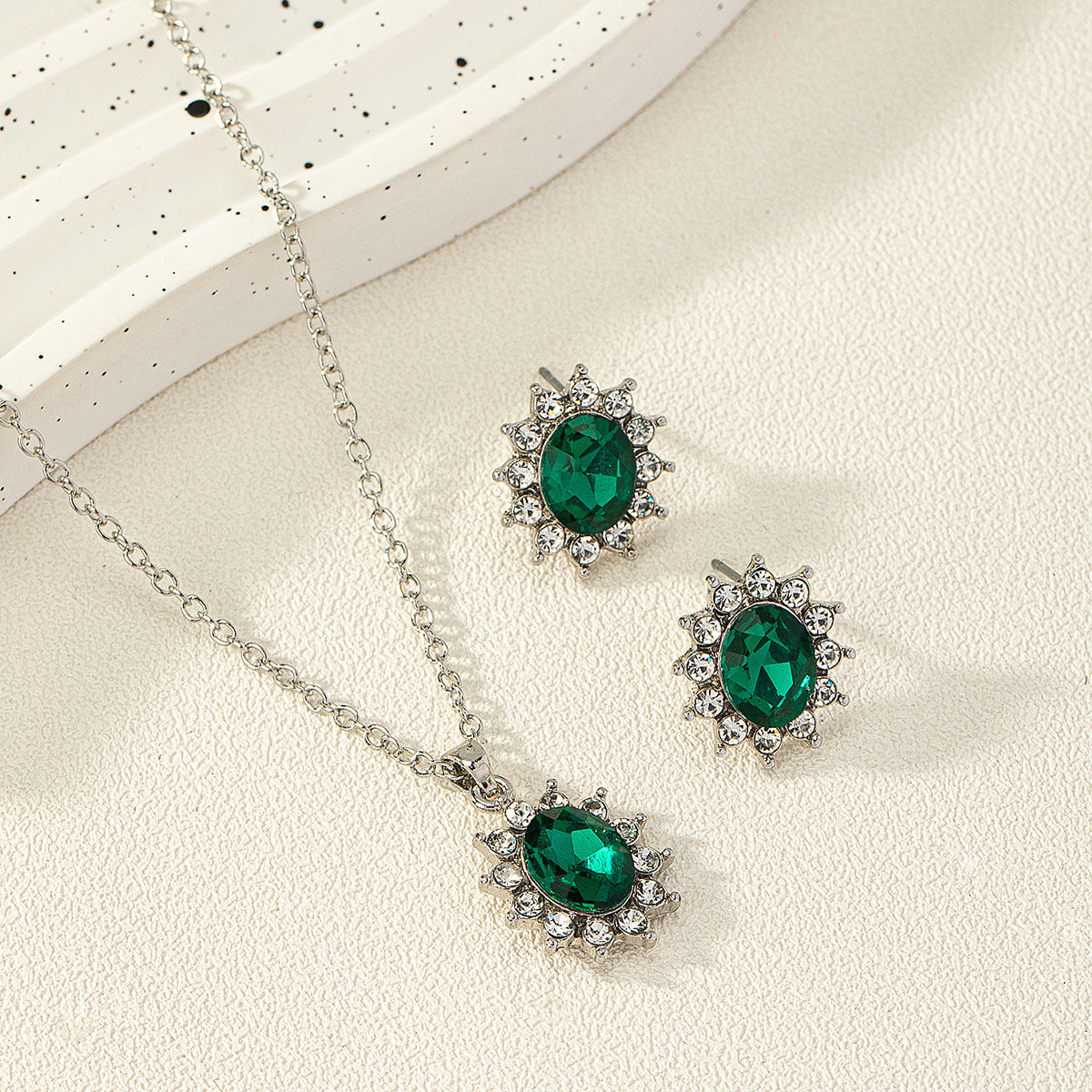 SOLANGE | SUNFLOWER ZIRCON SET