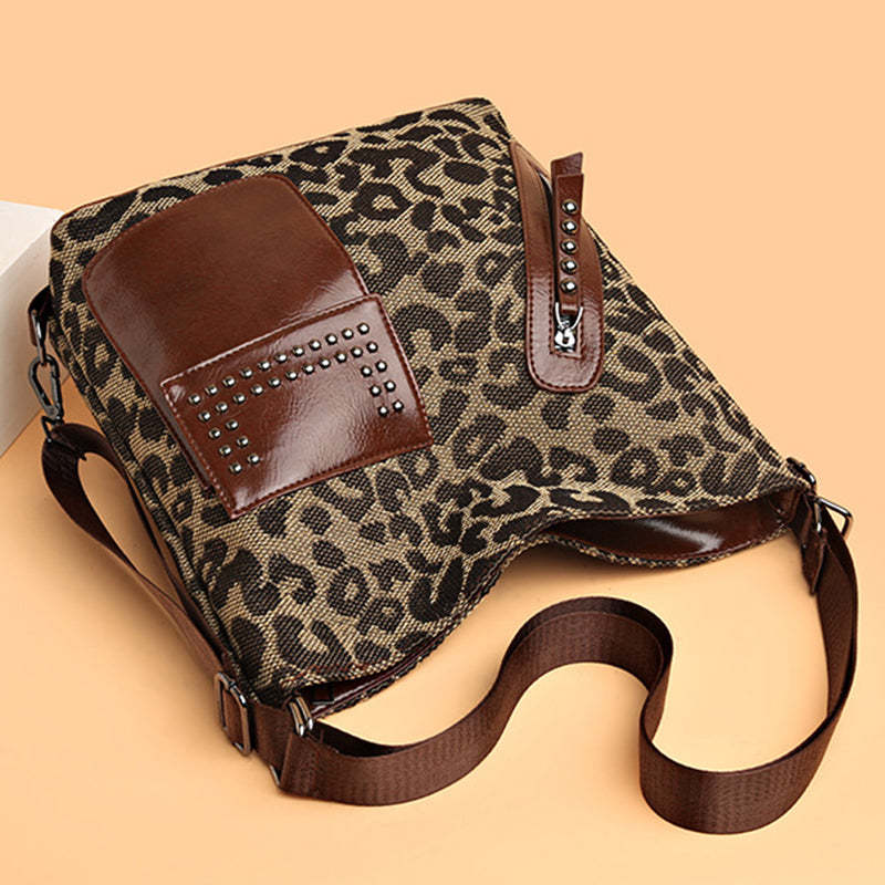 ELISE | HOUNDSTOOTH BACKPACK