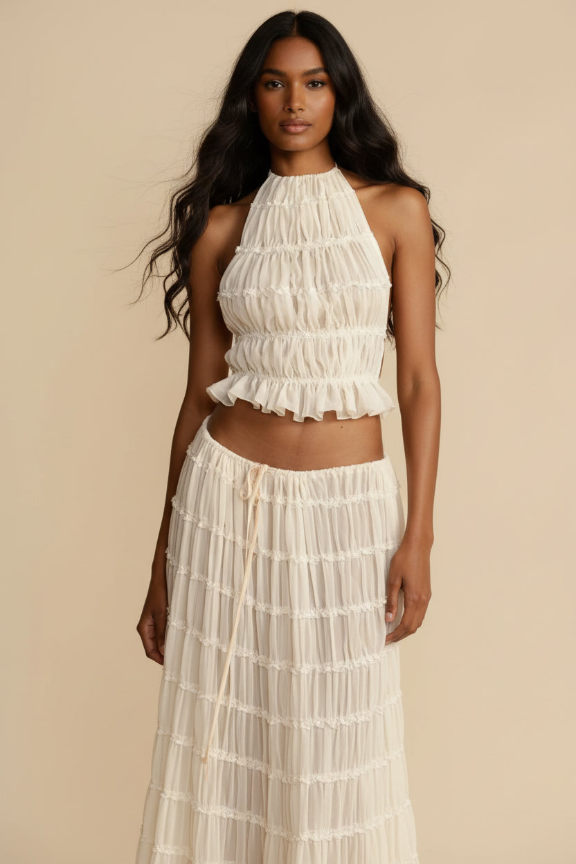 BELLA | HALTER & SKIRT SET
