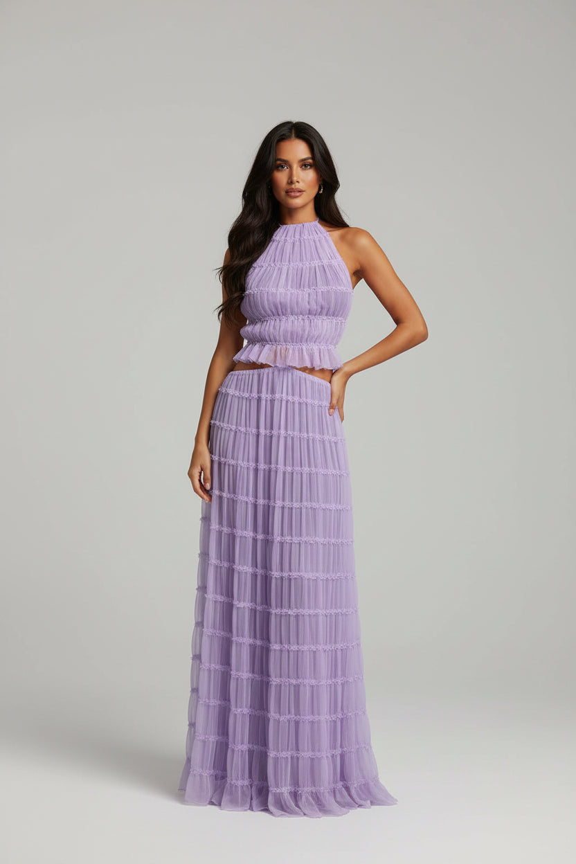 BELLA | HALTER & SKIRT SET