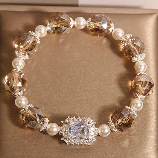 CHAMPAGNE | CRYSTAL CHAMPAGNE BRACELET