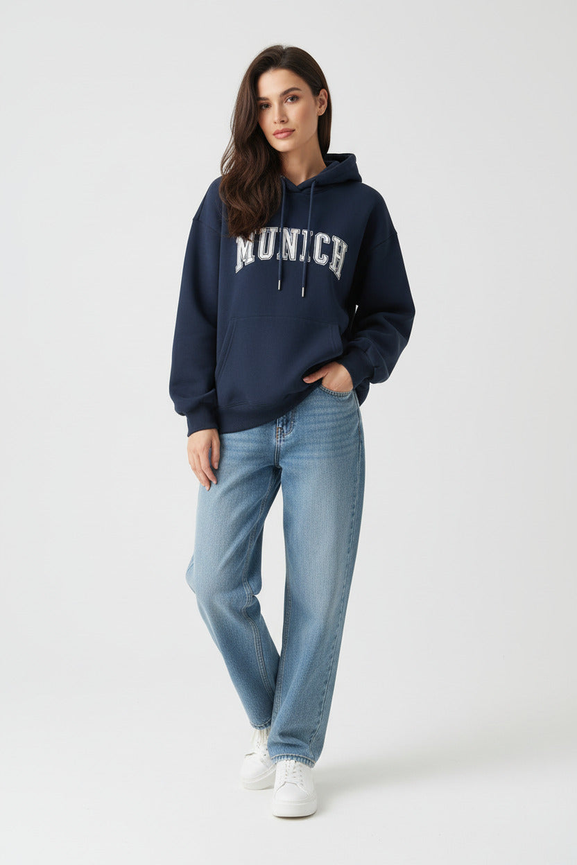 SEOUL | LETTER PRINT FLEECE