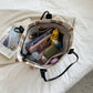 STRIPE | CANVAS STRIPE CONTRAST TOTE