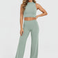 LENA | SLIMMING STRAIGHT-LEG PANTS
