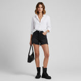 CLEO | PERFORATED DENIM