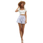 MARINA | STRIPED SHORTS