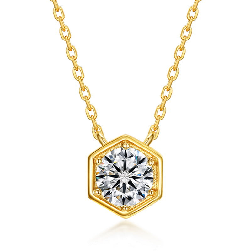 CLARA | BIRTHSTONE GOLD PENDANT