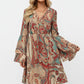 CLARA | FLORAL LONG SLEEVE DRESS