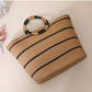 BEACH | WOVEN ROUND BEACH BAG