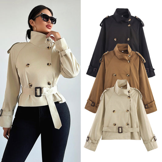 ELISE | BELTED NOTCH TRENCH