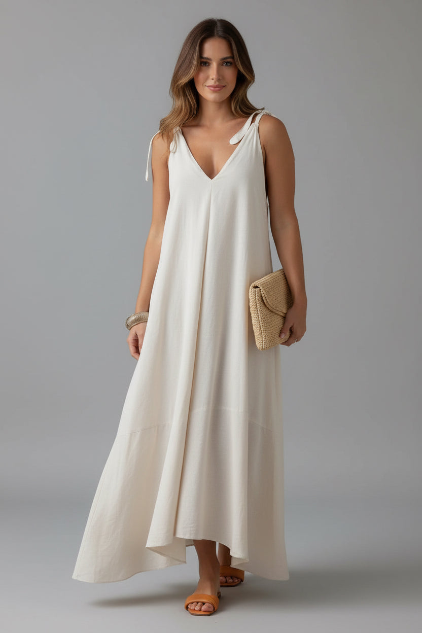 ARIANA | RELAXED LINEN MAXI