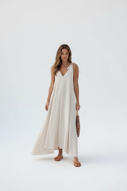 ARIANA | RELAXED LINEN MAXI