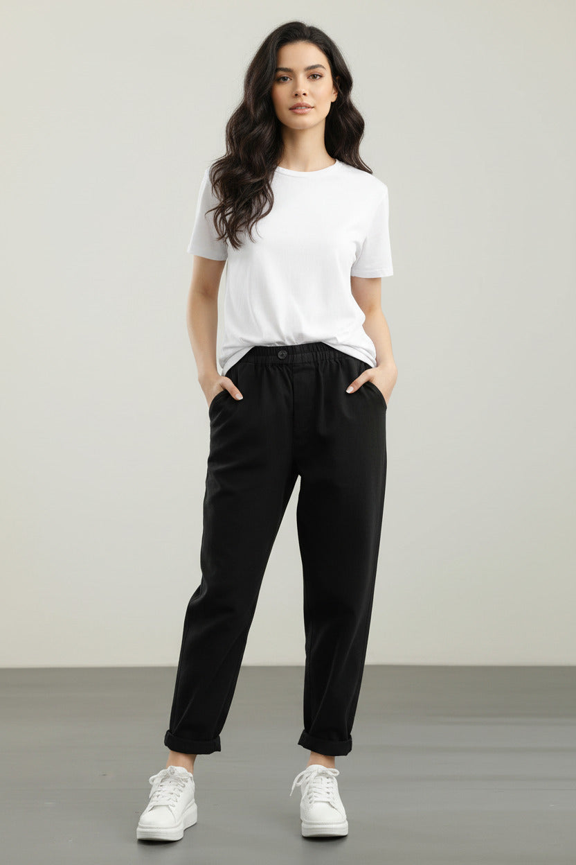 MEVA | ELASTIC HAREM CROPPED