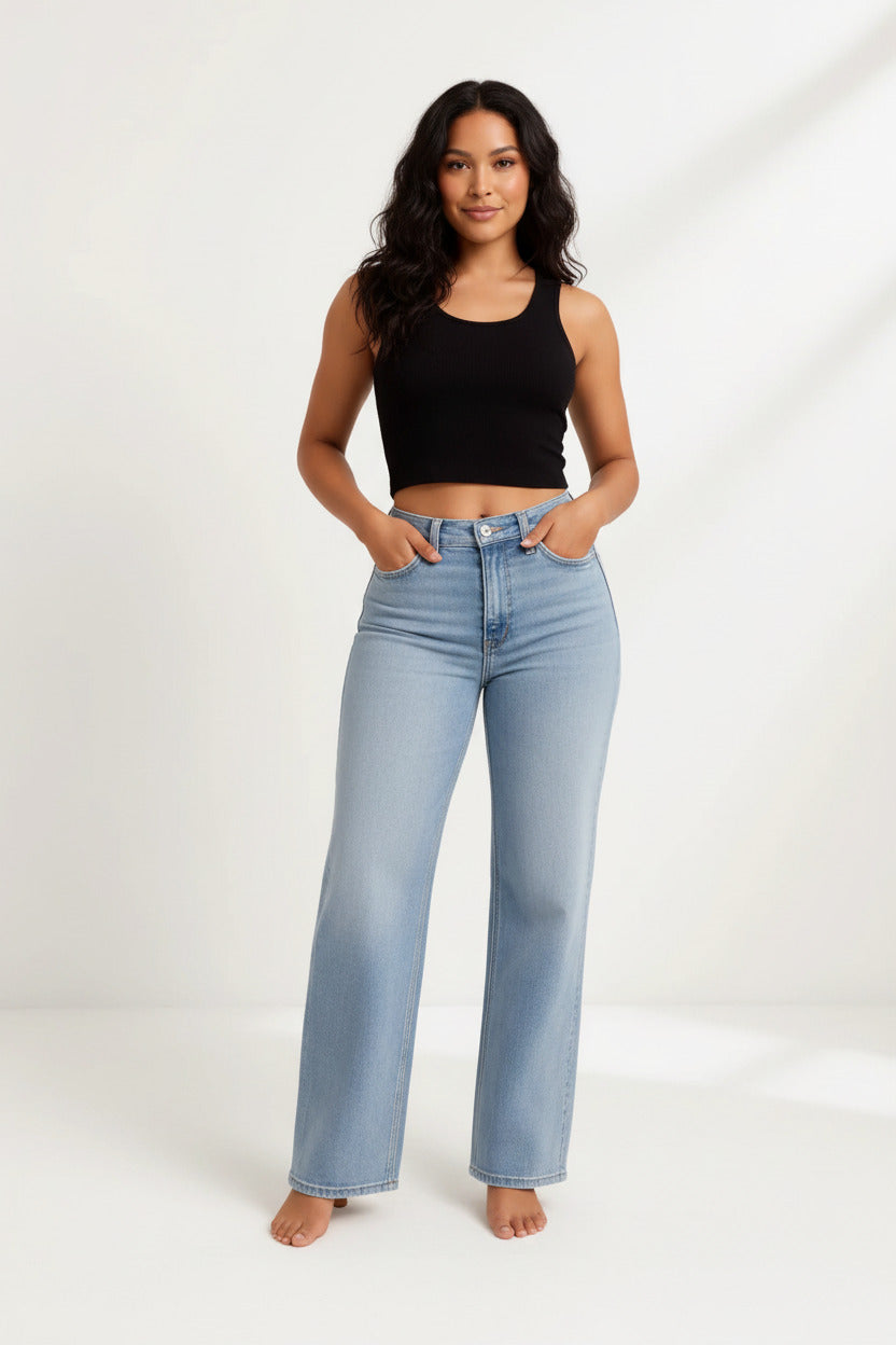 ELENA | RETRO SLIM JEANS