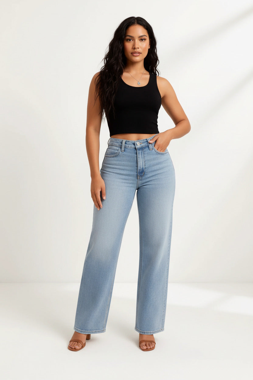 ELENA | RETRO SLIM JEANS
