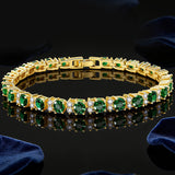 GOLD | GOLD PLATED ZIRCON BRACELET