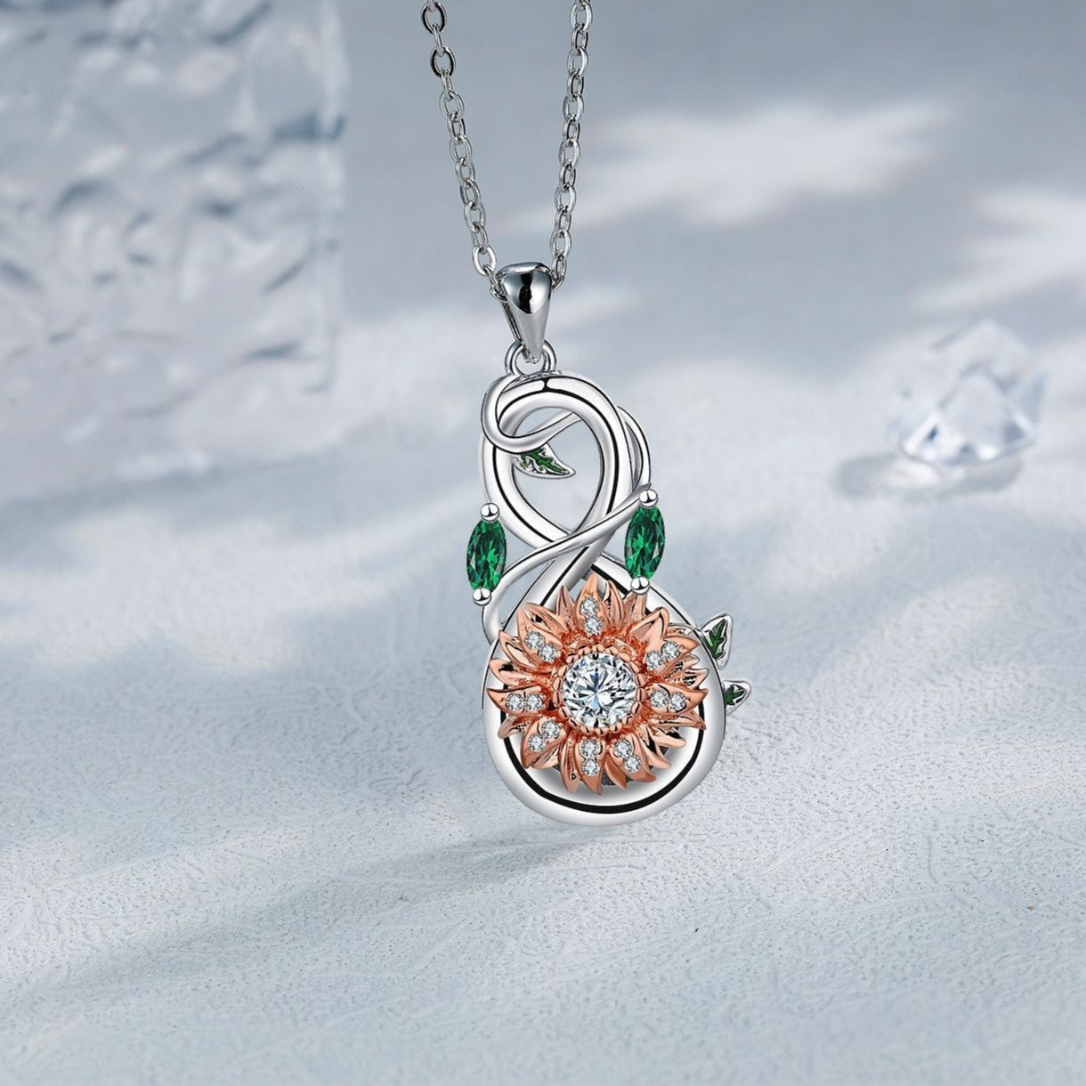 ROSA | ROSE GOLD SUNFLOWER