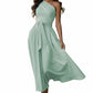 CELINE | SATIN HALTER MIDI