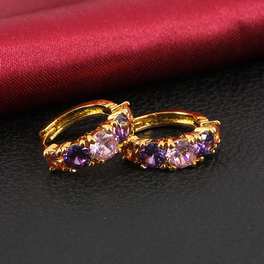FANG | TOOTH SHAPED ZIRCON EARRINGS
