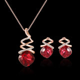 BRIDAL | BRIDAL NECKLACE EARRINGS SET