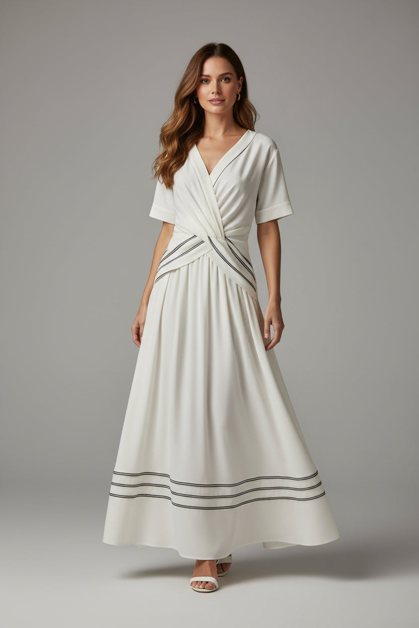 ISLA| BOHO STRIPED DRESS