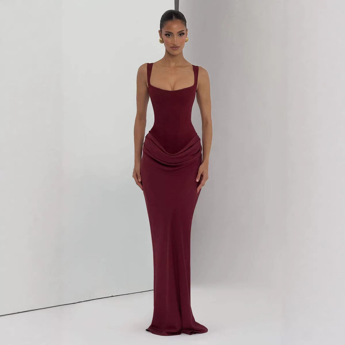 CORINNE | STRAPLESS SHEATH MAXI
