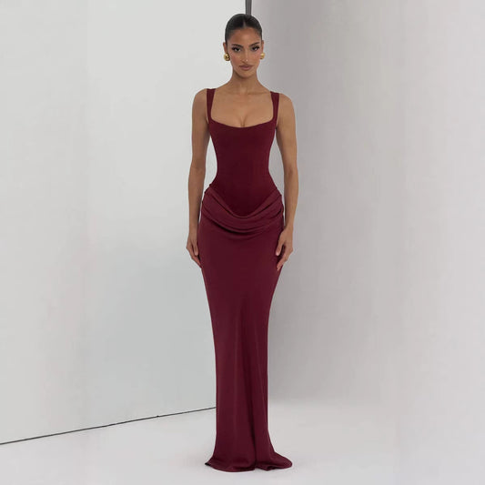 CORINNE | STRAPLESS SHEATH MAXI