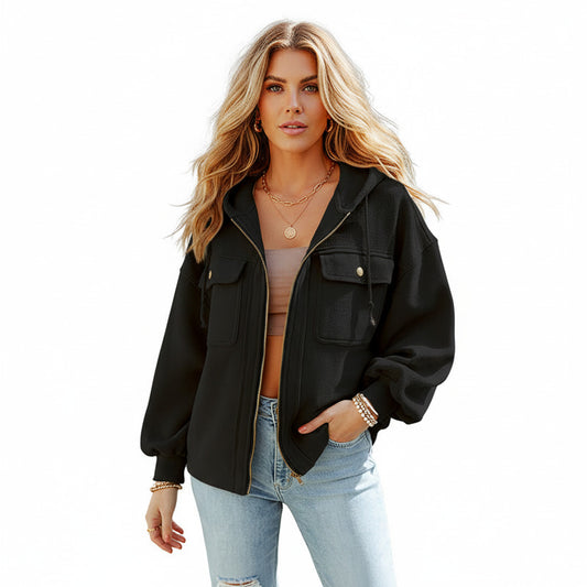CAMILLE | THERMAL ZIP COAT