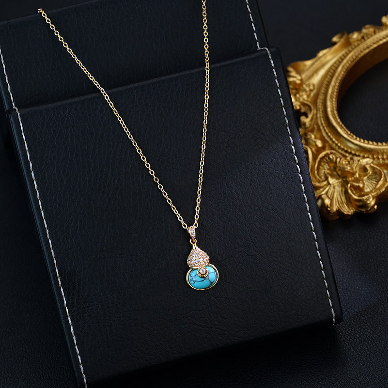 TURQUOISE | GOURD TURQUOISE SET