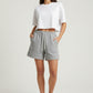 SLOANE | RELAXED LINEN-BLEND SHORTS