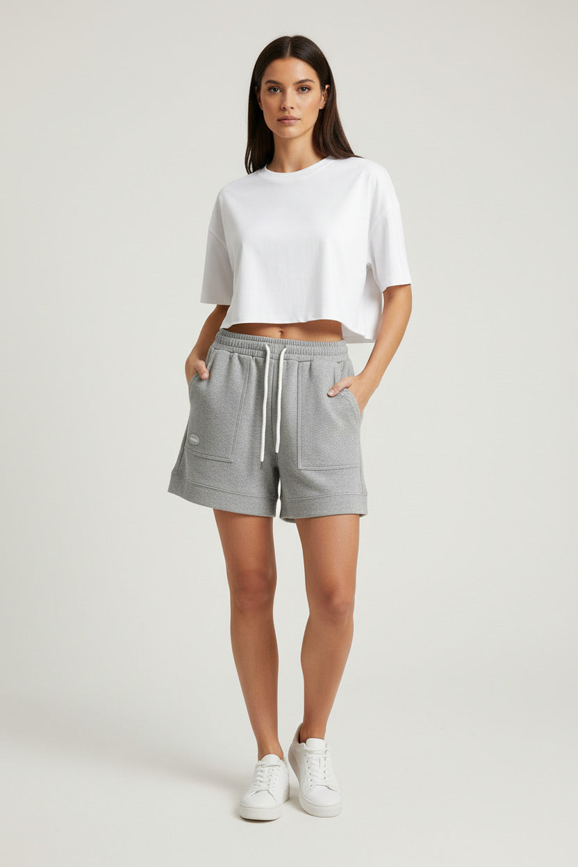 SLOANE | RELAXED LINEN-BLEND SHORTS