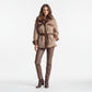 INGRID | FAUX FUR LEATHER COAT
