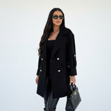 VIVIENNE | H-LINE WOOLEN COAT