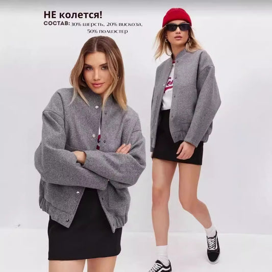 ZOEY | RELAXED BOMBER JACKET