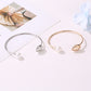 CHLOE | PEARL OPEN BANGLE