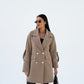 VIVIENNE | H-LINE WOOLEN COAT