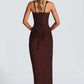 CORINNE | STRAPLESS SHEATH MAXI