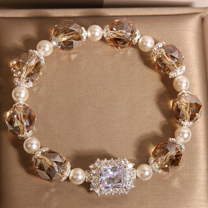 CHAMPAGNE | CRYSTAL CHAMPAGNE BRACELET