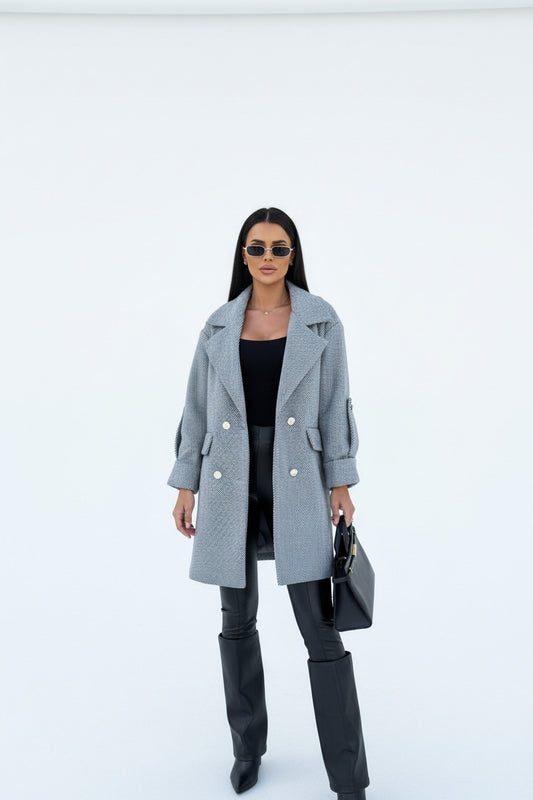 VIVIENNE | H-LINE WOOLEN COAT