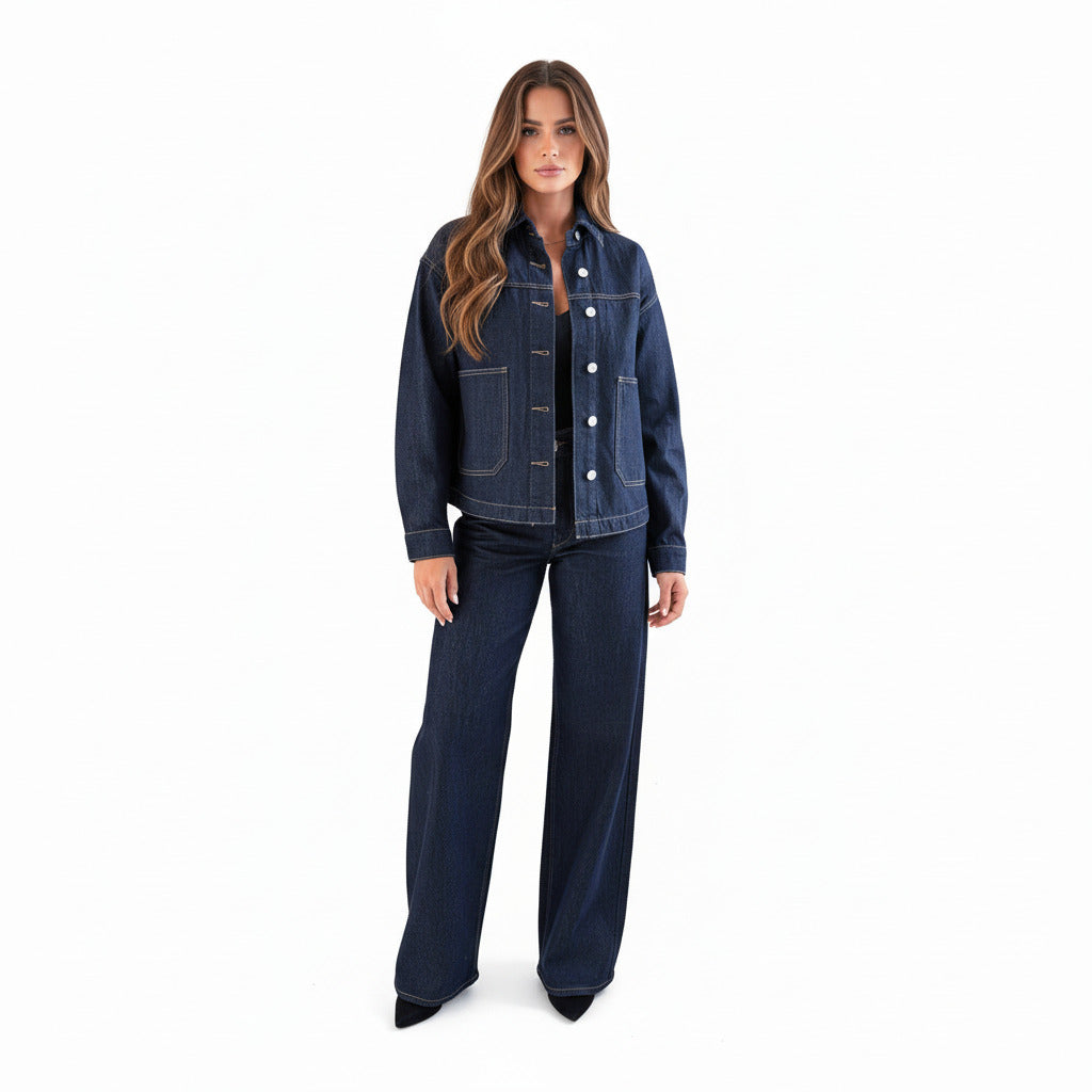 JOSIE | WASHED DENIM JACKET