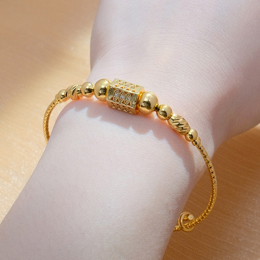 SERAPHINA | ARABIC GOLD BANGLE