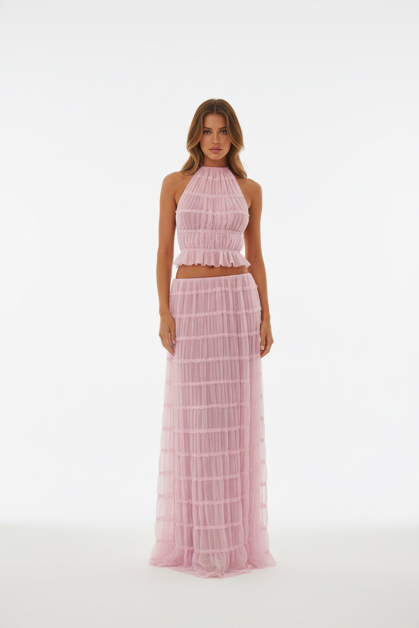 BELLA | HALTER & SKIRT SET