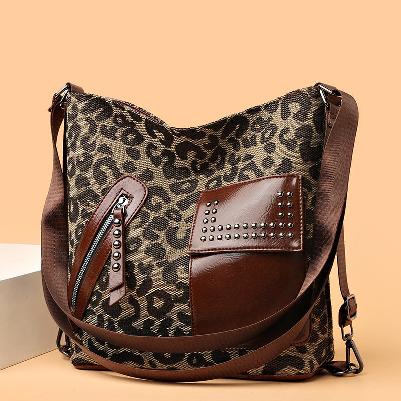 ELISE | HOUNDSTOOTH BACKPACK